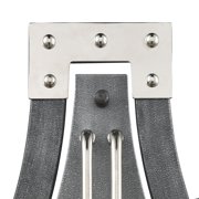 Elk Home 12-Inch Wide Riveted Plate Sconce, Modern, Silverdust Iron
