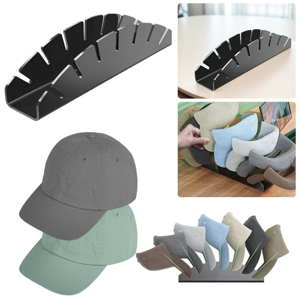 Soporte Exhibición para Sombreros Likrtyny Organizador Acrílico Gorras Béisbol
