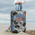 thumbnail image 7 of Fuzoiu Video Game Print Suitcase Cover,Washable Luggage Covers for Suitcase,Elastic Luggage Protector Cover,Scratch Resistant Travel Suitcase Covers-X-Large, 7 of 7