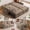 Brown, variant on LLappuil 77" Pull Out Sofa Bed Queen Size, Loveseat Sofa Convertible Sleeper Sofa Bed, Flannelette Fabric Sofa Couch for Living Room Gray