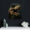 thumbnail image 4 of JRXY Canvas Wall Art Rampaging Tyrannosaurus-Rex Canvas Wall Art Dinosaur Canvas Print Artwork Wall Art Paintings Modern Picture Print for Living Room Dinning Room Bedroom Bathroom Decor, 4 of 4