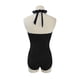 thumbnail image 4 of Traje de baño de una pieza para mujer, bikini informal y de moda de color sólido con cordones, traje de baño de moda playera para mujer, trajes de baño de una pieza para mujer, trajes de baño para muj, 4 of 5