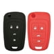 thumbnail image 1 of Lemsa - 2 Fundas De Goma De Silicona Para Mando A Distancia Con Tapa Para Mando A Distancia, Protector Sin Llave, Soporte Para Bolsa Para Chevrolet Camaro Cruze Chevy Equinox Sonic Terrain Key Fob Neg, 1 of 5