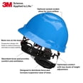 thumbnail image 2 of Casco de seguridad 3M Hard Hat SecureFit H-703SFV-UV Azul, 2 of 7