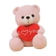 thumbnail image 3 of Animal de peluche "", Regalos de San Valentín para niños, Juguete de peluche para novio, Él, rosa, 3 of 9