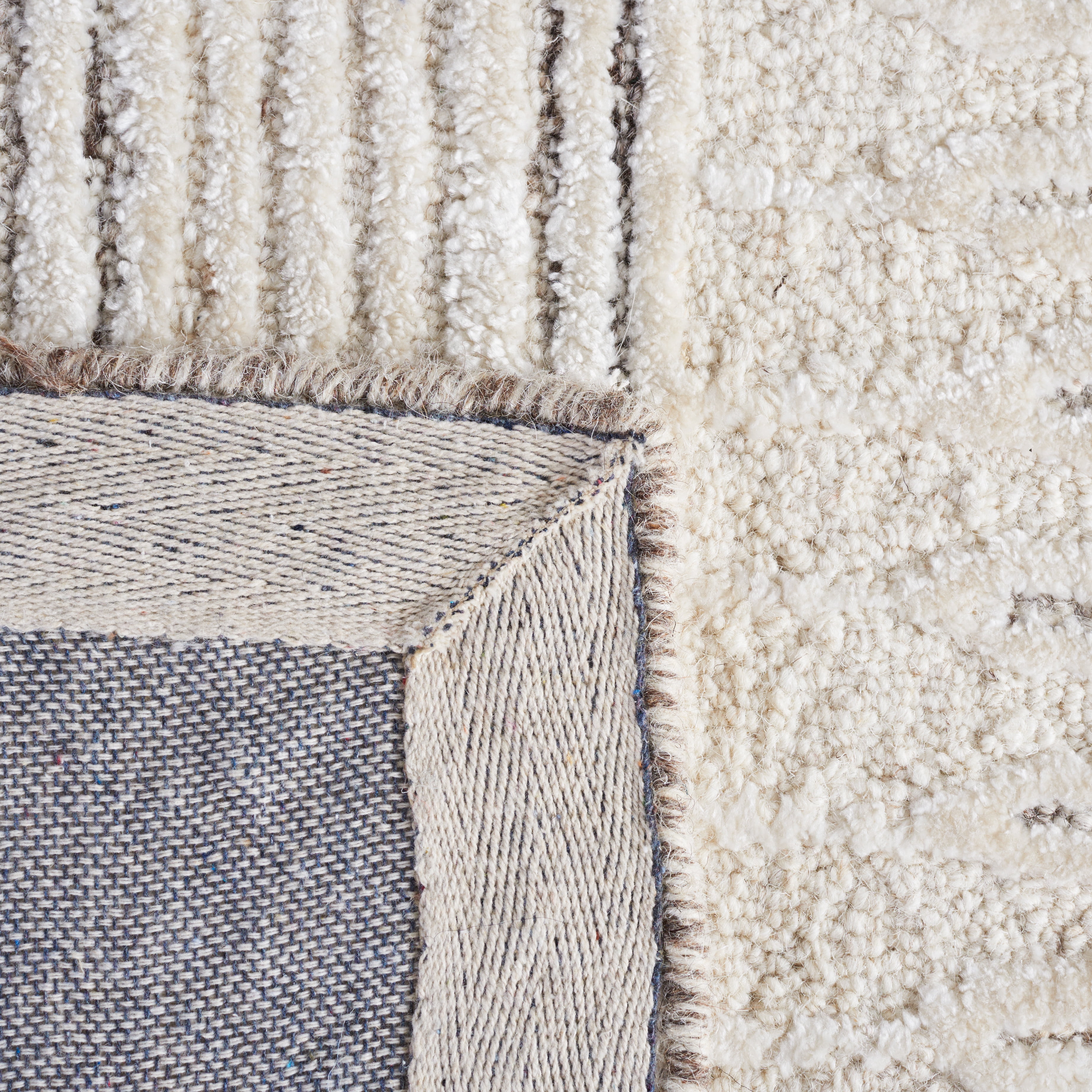 SAFAVIEH Glamour Andreas Geometric Area Rug, Natural/Ivory, 5' x 8'