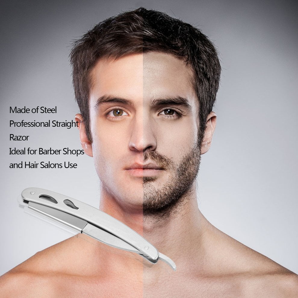 Easy-life Men Straight Barber Edge Steel Razors Folding Shaving Knife With 10pcs Blades | Walmart Canada Easy-life Men Straight Barber Edge Steel Razors Folding Shaving Knife With 10pcs Blades | Walmart Canada