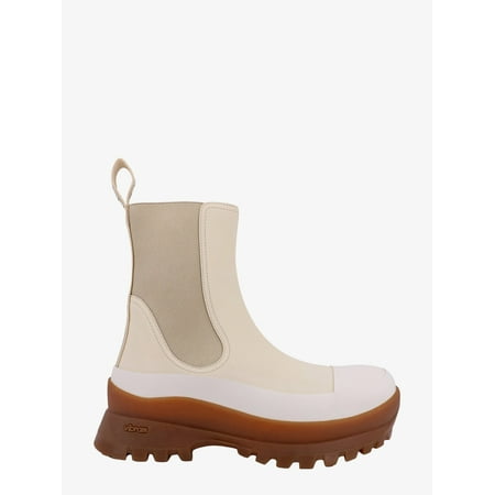 

Stella Mccartney Woman Chelsea Trace Woman White Boots