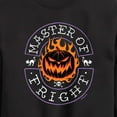 thumbnail image 3 of The Nightmare Before Christmas - Master Of Fright - Youth Crewneck Fleece Sweatshirt, 3 of 5