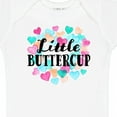 thumbnail image 4 of Inktastic Little Buttercup Hearts Boys or Girls Baby Bodysuit, 4 of 5