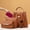 Khaki, variant on HOARBOEG Women's Tote Bag 3-Piece Set with Detachable Tassels, Crossbody bag for Women Set