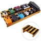 thumbnail image 3 of Tablero de pedales de guitarra de madera Pedalboard Cable antideslizante con brida para cables Pedales de pedal de bajo, se adapta SM SunniMix Tablero de efectos de pedal, 3 of 7