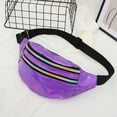 thumbnail image 2 of Franhais Outdoor Waist Bag Wallet Adjustable Laser Fanny Pack Cross-body Chest Bag for Men Women Sports Workout Running, 2 of 2