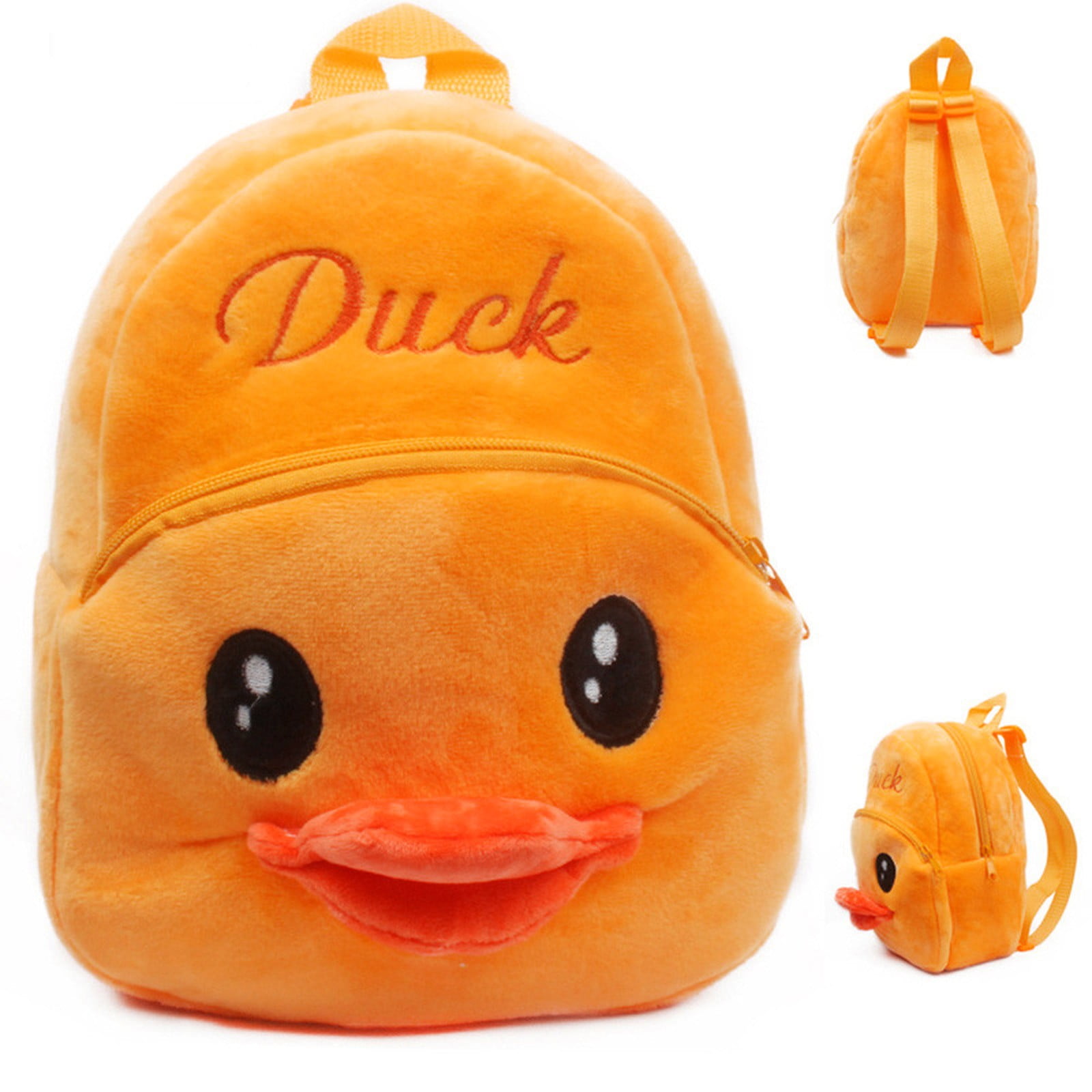 STEADY Children Baby Girls Boys Kids Cute Cartoon Animal Backpack Toddler School Bag Orange