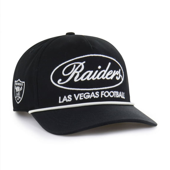 Men's '47 Black Las Vegas Raiders Foundational Hitch Adjustable Hat