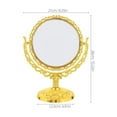thumbnail image 2 of WHAMVOX Double-sided Rotating Table Mirror Travel 26.00X21.00X12.50CM Golden, 2 of 8