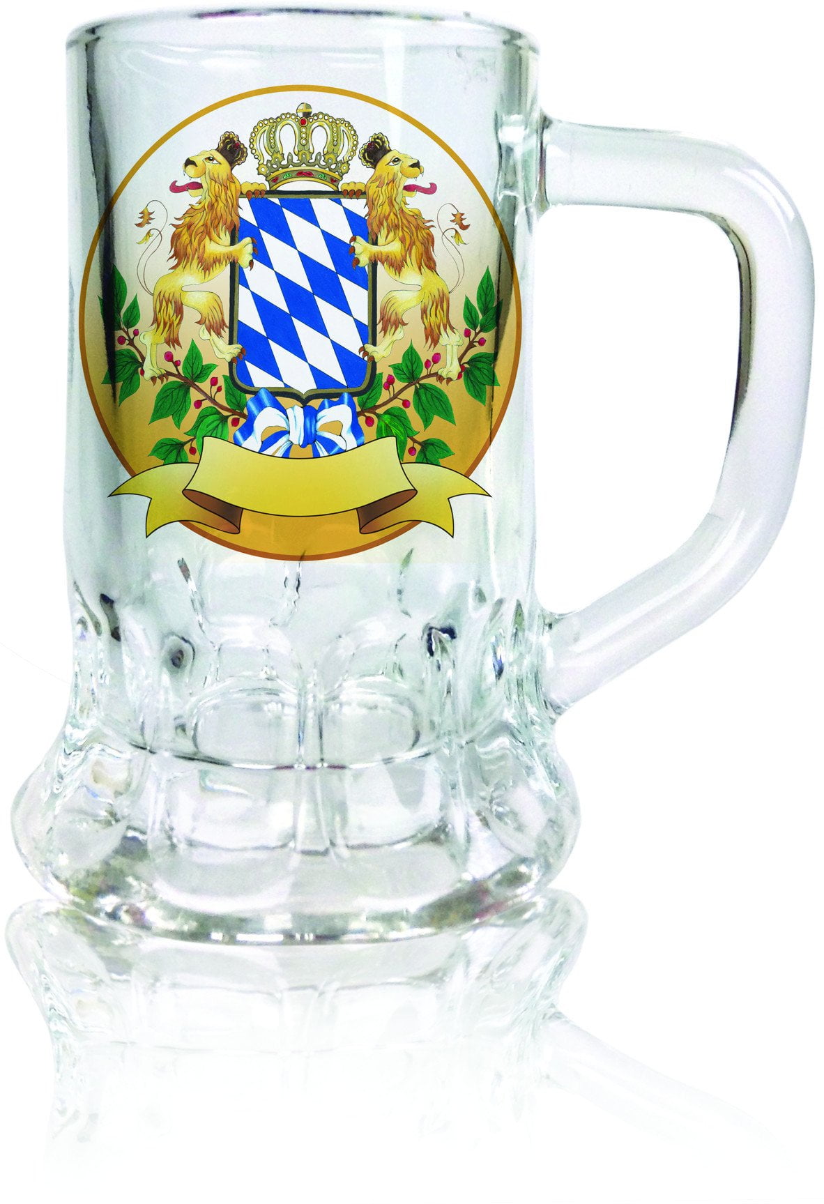 Oktoberfest Beer Mug Shot Glass Bayern Coat of Arms