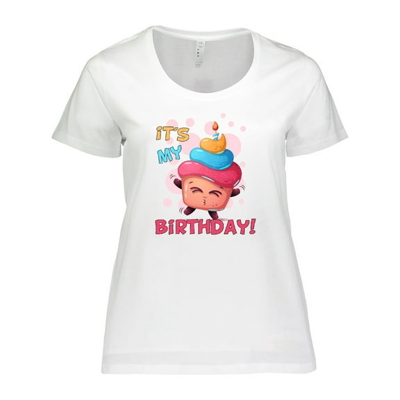 Inktastic It's My Birthday Women's Plus Size T-Shirt