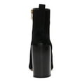 thumbnail image 2 of VINCE CAMUTO Womens Black Enverna Almond Toe Block Heel Zip-Up Leather Dress Booties 8 M, 2 of 4