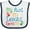 White and Navy, variant on Inktastic My Aunt in Texas Loves Me Boys or Girls Baby Bib