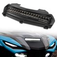 thumbnail image 1 of KATIMOTO LED Hood Scoop Light for Yamaha RMAX 1000 21-25, Front Auxiliary Hood Panel Lamp Daytime Running Light for Yamaha Wolverine RMAX2 1000 / RMAX4 1000 2021-2025 Accessories (1PCS), 1 of 6