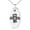 Silver, variant on Tioneer Stainless Steel Aztec Truth & Wisdom Eagle Rune Engraved Small Oval Charm Pendant Necklace
