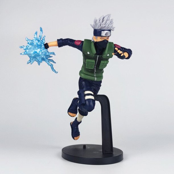 Figuras de acción de Naruto para niños, colección de decoración de PVC, Uzumaki, Kakashi, versión Q, juguetes para niños, 9cm Fivean Figuras de anime