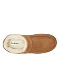 thumbnail image 5 of Dearfoams Men's Reed Genuine Suede Moccasin Toe Clog Slipper, 5 of 6