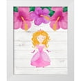 thumbnail image 1 of Robinson, Tamara 15x18 White Modern Wood Framed Museum Art Print Titled - Princess Flowers, 1 of 4
