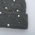 thumbnail image 5 of Aunavey Cute Cap with Artificial Pearl Decor for Women's Fashionable Style, 5 of 5
