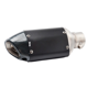 thumbnail image 1 of Tubo Silenciador De Escape Para Motocicleta De Acero Inoxidable Belug, negro, 1 of 5
