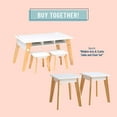 thumbnail image 4 of Wildkin Kids Arts & Crafts Table Stools (2) - White, 4 of 5
