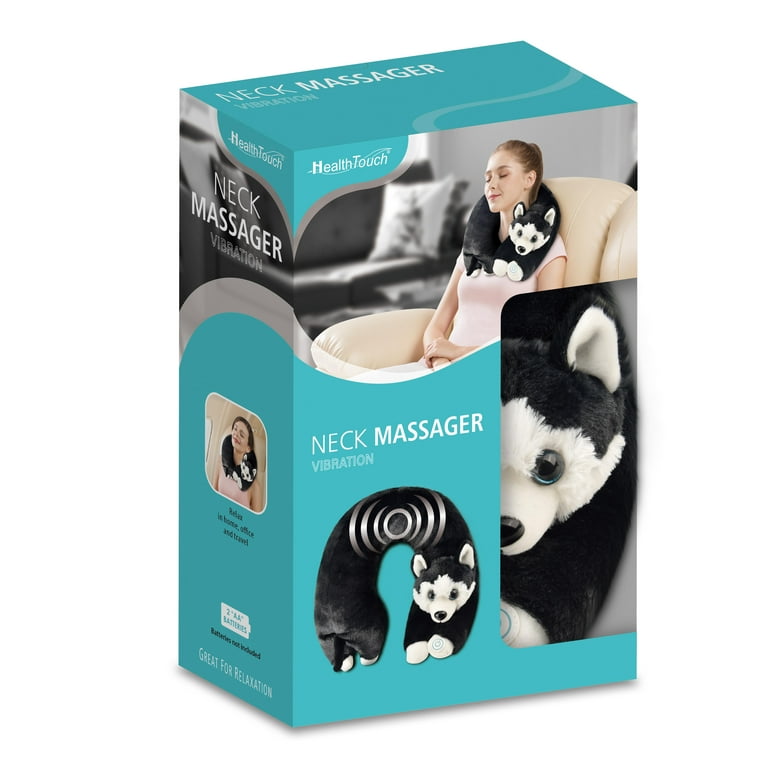 Health Touch Neck Massager Gift with Relaxing Vibration, Husky - Walmart.com
