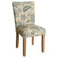 thumbnail image 1 of HomePop Chaise de Salle à Manger Parsons Rembourrée Lexie, Jacobéen Bleu, 1 of 2