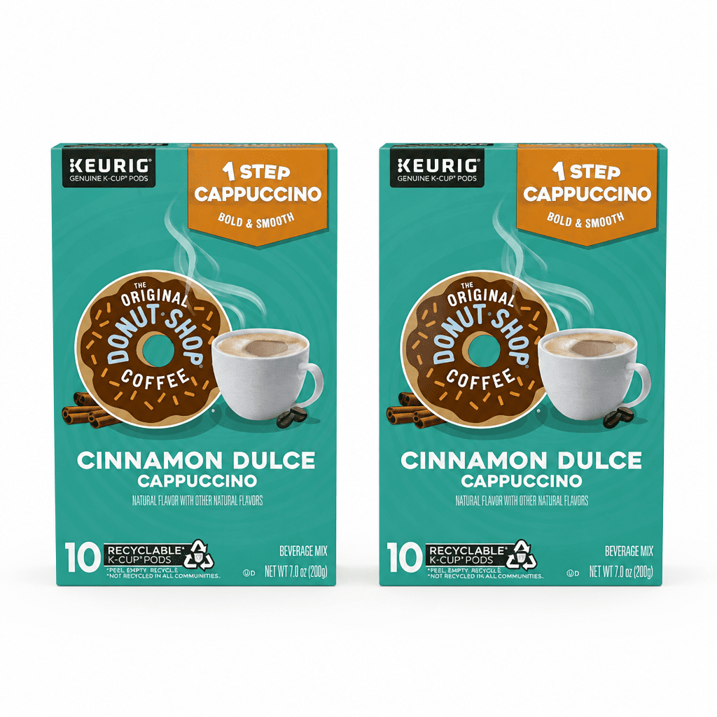 The Original Donut Shop, Frosted Gingerbread Latte K-Cup Pods, 10