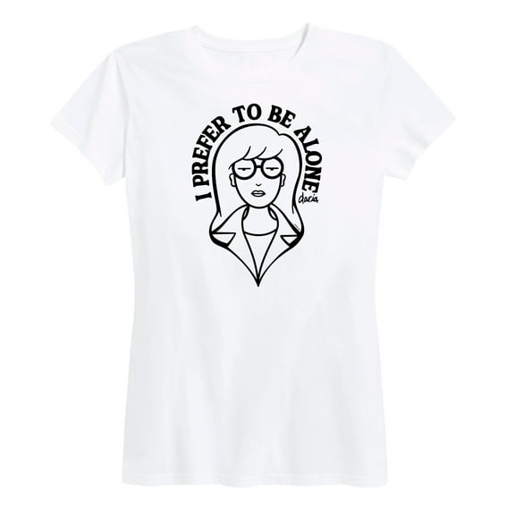Daria - I Prefer To Be Alone - Women's Short Sleeve Graphic T-Shirt