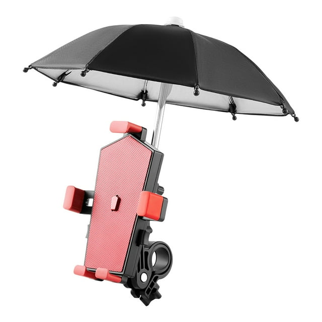 Bike Phone Holder,Phone Holder for Hand Bicycle Phone Holders with 360 Degree Rotation and One Click Lock Bouncy Fruit Bike Riding Umbrella Phone Holders Phone Holder for Bike
