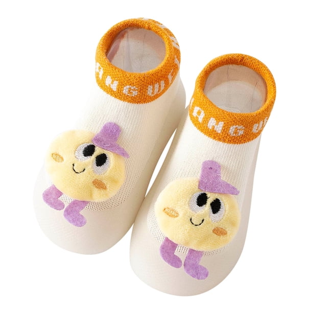 XDZJLR Spring And Summer Children Boys And Girls Socks Non Slip Soft Light And Comfortable Cartoon Pattern Sneaker