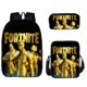 thumbnail image 4 of Mochila para estudiantes Fortnite de 17 pulgadas, bolso bandolera y estuche para lápices, diseño con estampado duradero en varios colores., 4 of 5