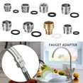 thumbnail image 4 of Bathroom Metal Water Purifier Accessories Kitchen Faucet Water Saving Adaptor Tap Aerator Connector Outside Thread MALE 16 - G1 2, 4 of 8