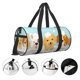 thumbnail image 3 of Balery Cute Dog In Bathtub1 Bolsa de Gimnasio para Mujeres y Hombres, Bolsa de Viaje Impermeable, Bolsa de Fin de Semana con Compartimento para Zapatos y Bolsillo Húmedo, 3 of 6