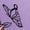 Purple, variant on Celestial Sun Moon Butterfly Graphic Tees V-neck Print Tshirt Shirts White S-5XL Tops