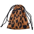 thumbnail image 2 of Bolso Pequeño Con Cordón Bsvklp Pana Retro Moderno Informal Leopardo, 2 of 9