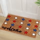 thumbnail image 5 of Felpudo de bienvenida del Día de la Independencia | Alfombra antideslizante de poliéster para interior y exterior de 60 x 40 cm | Decoración navideña | Tapete rascador para puerta de entrada, gar, 5 of 5