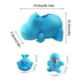 thumbnail image 5 of Children's Bathtub Spout Cover Safety Silicone Faucet Guard Protector for Baby Kid Toddler - Blue Hippo, 5 of 7