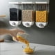 thumbnail image 2 of Dispensador de cereales montado en la pared, dispensador de arroz de alta capacidad, dispensadores de cereales para el hogar, dispensador de alimentos, (50.1 fl oz, 3 unidades), 2 of 5