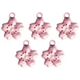 thumbnail image 1 of 5PCS Lovely Pet Bell Cherry Blossom Forma Bell Pet Collar Accesorios, 1 of 5