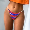 thumbnail image 2 of Harpily 2025 Intimates Clearance G String Printed Panties Women's T Back Underpants Comfort Soft Low Rise, 2 of 5
