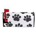 thumbnail image 5 of Dog Footprint Magnetic Mailbox Covers 18"x 20.8" Post Box Wraps Garden Yard Decor, 5 of 7