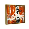 thumbnail image 4 of Stupell Industries Burnt Orange Momentum Metallic Gold Framed Floating Canvas Wall Art, 24x30, by Third and Wall, 4 of 5